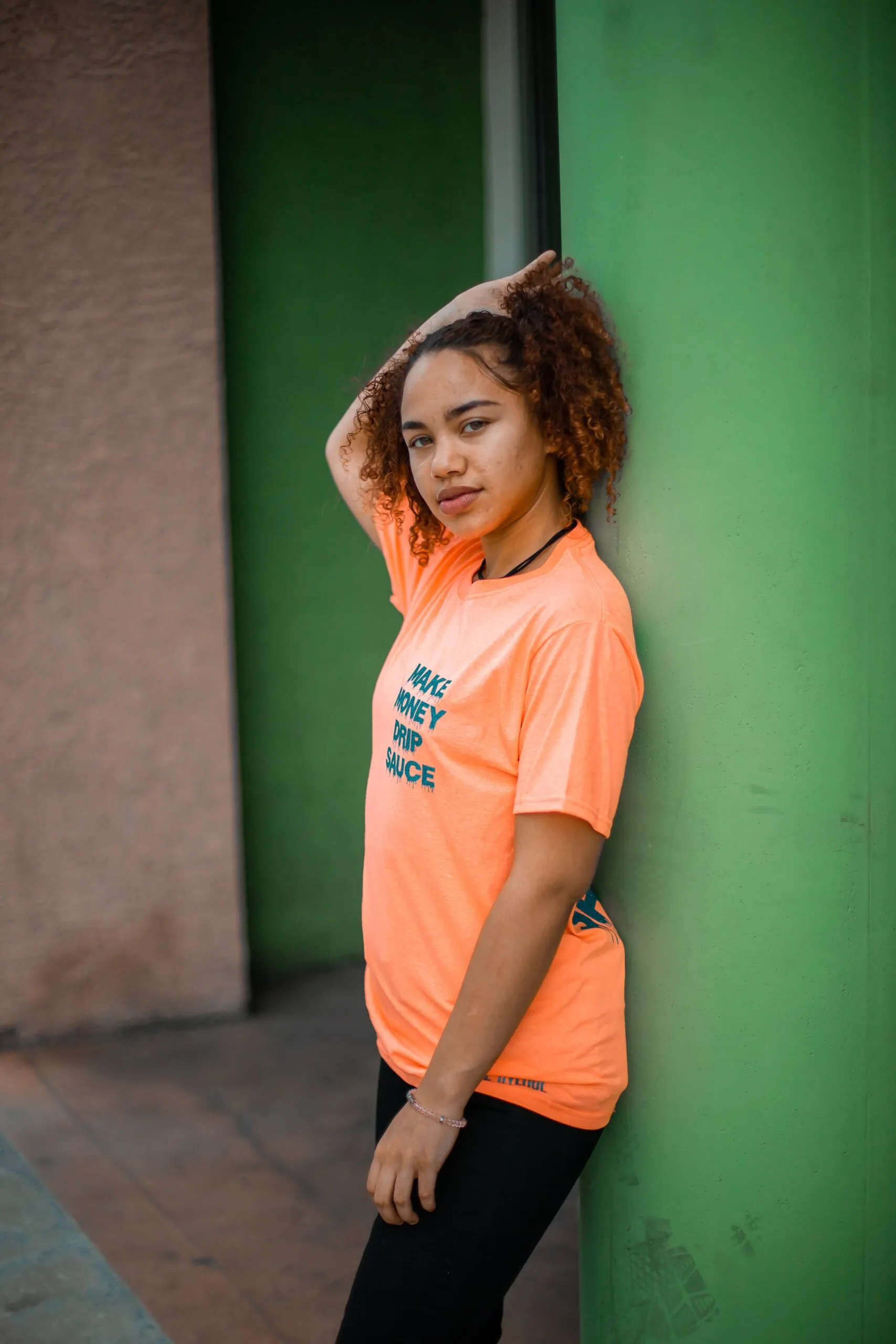 Mermaid Glitter Make Money Drip Sauce | Coral Tee