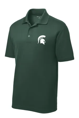 Michigan State University Spartans RacerMesh Embroidered Polo on