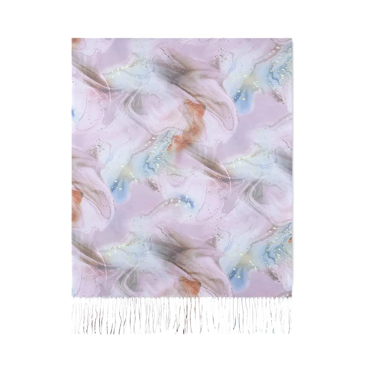 Natural Mineral Lavender Scarf