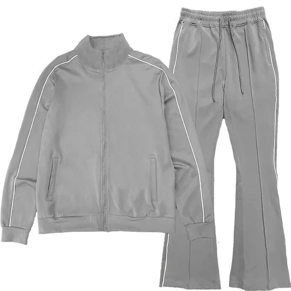 Noir Stripes Athletic Ensemble