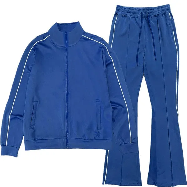 Noir Stripes Athletic Ensemble