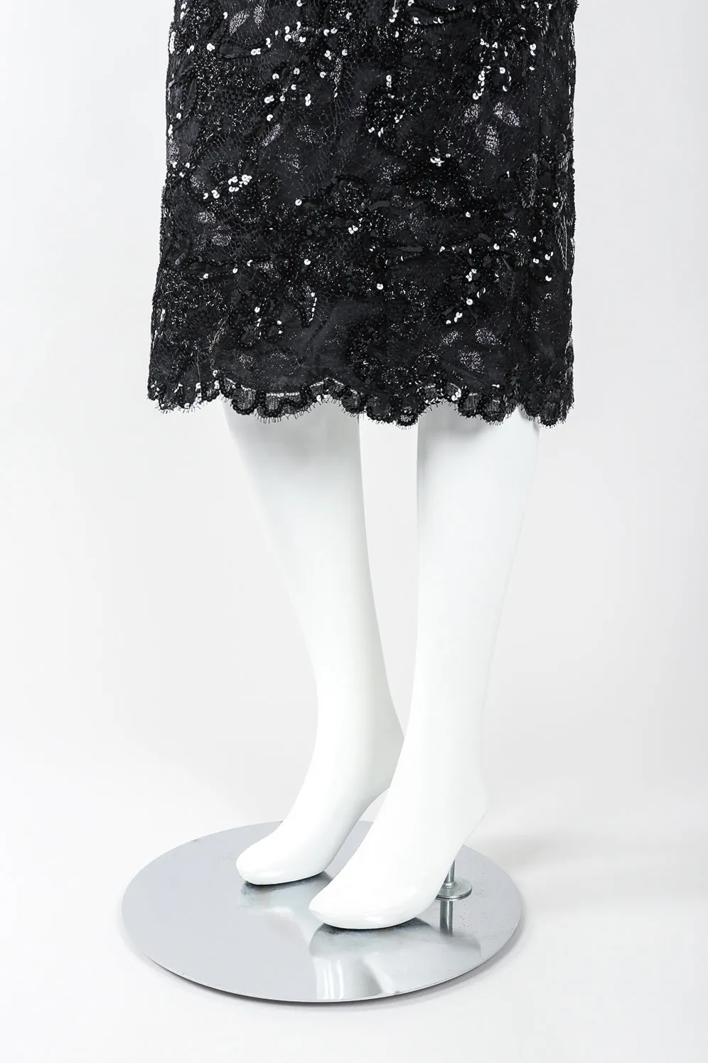 Parallèle Sequin Lace Cocktail Dress