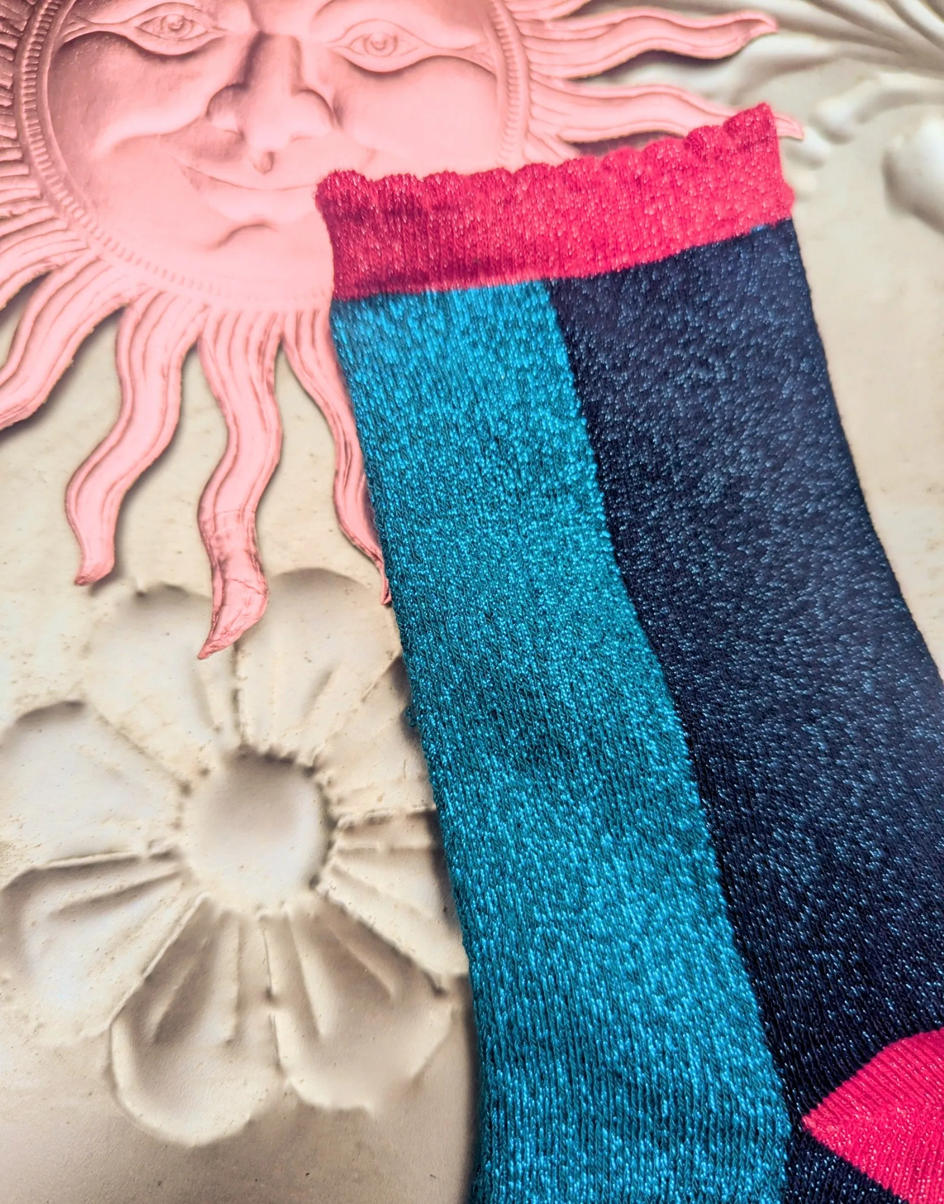 Patterntastic Glitter Socks