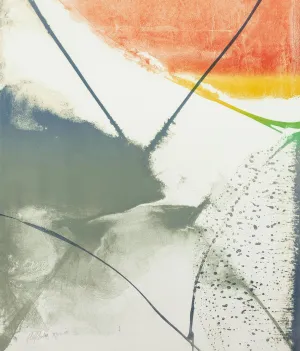 PAUL JENKINS "YORK SUMMER SOLSTICE", 1981