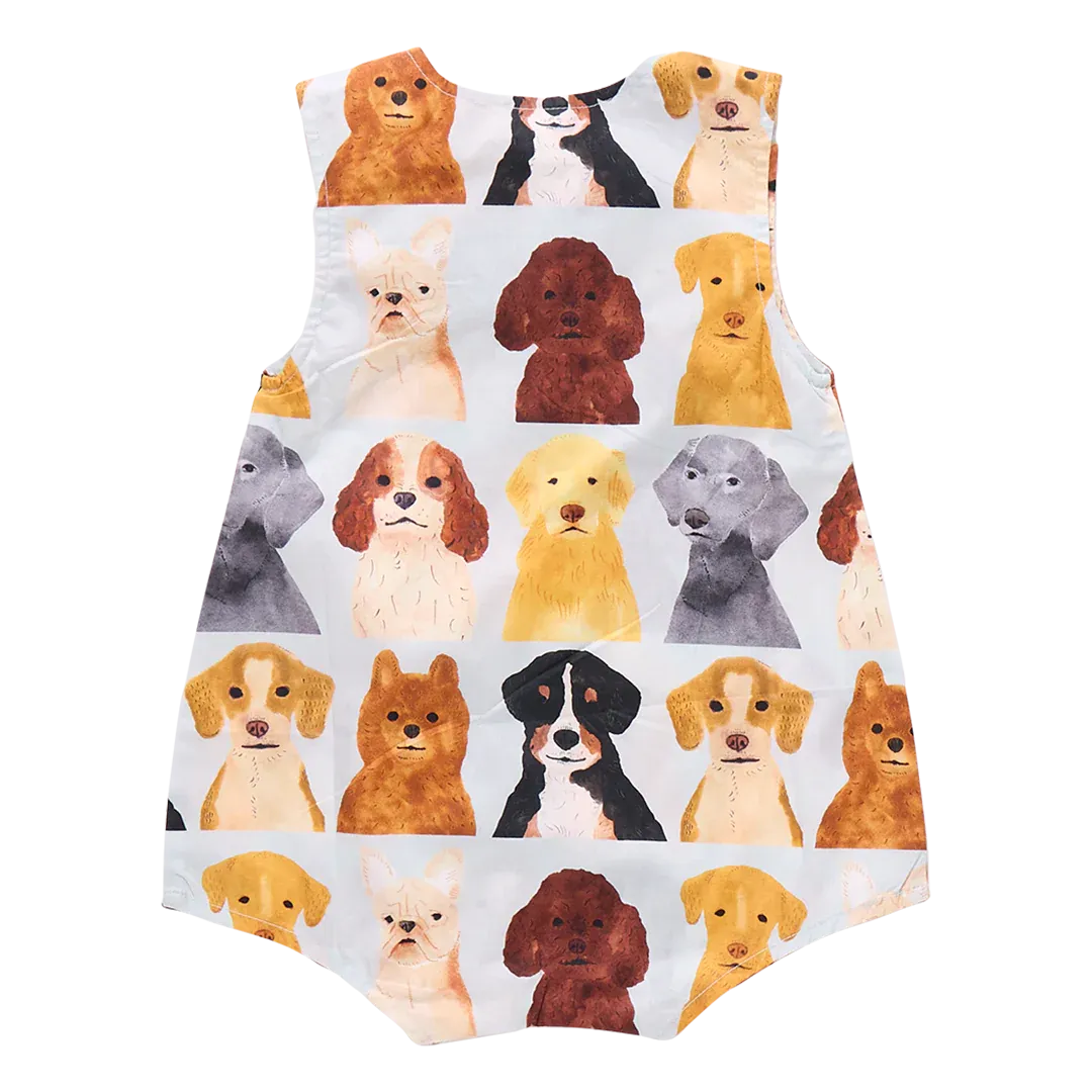 PINK CHICKEN Noah Jumper - Watercolor Dogs