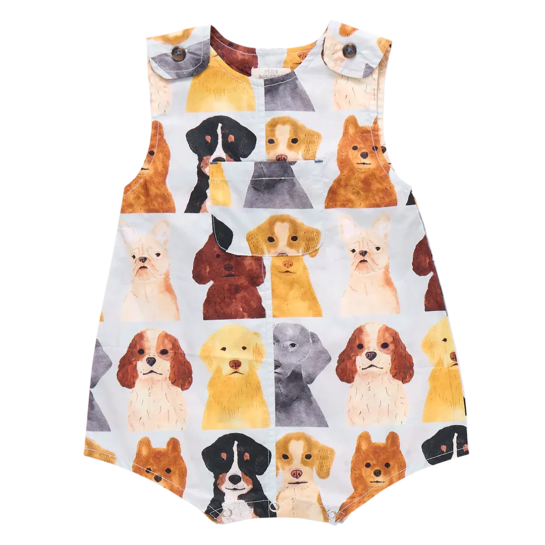 PINK CHICKEN Noah Jumper - Watercolor Dogs
