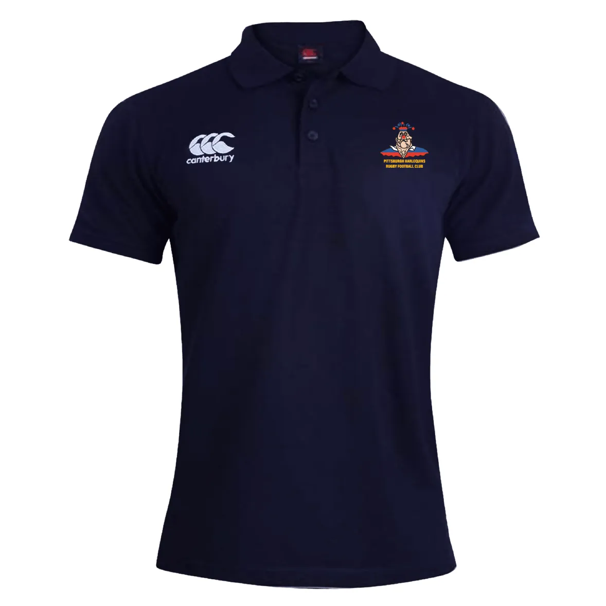 Pittsburgh Harlequins Rugby Waimak Polo by Canterbury
