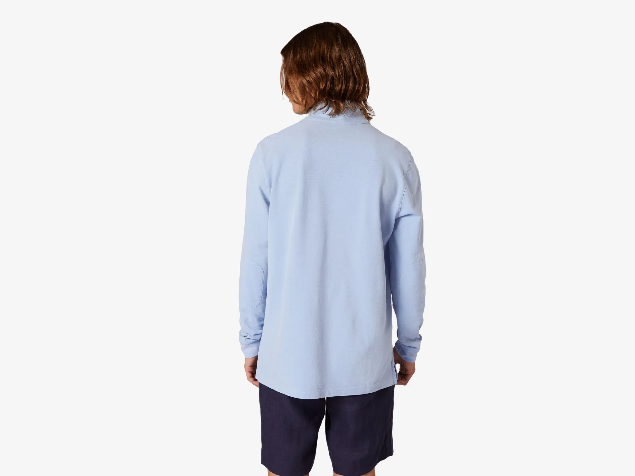 Polo Ellen Cotton Chambray Ellen’s Neck Shirt