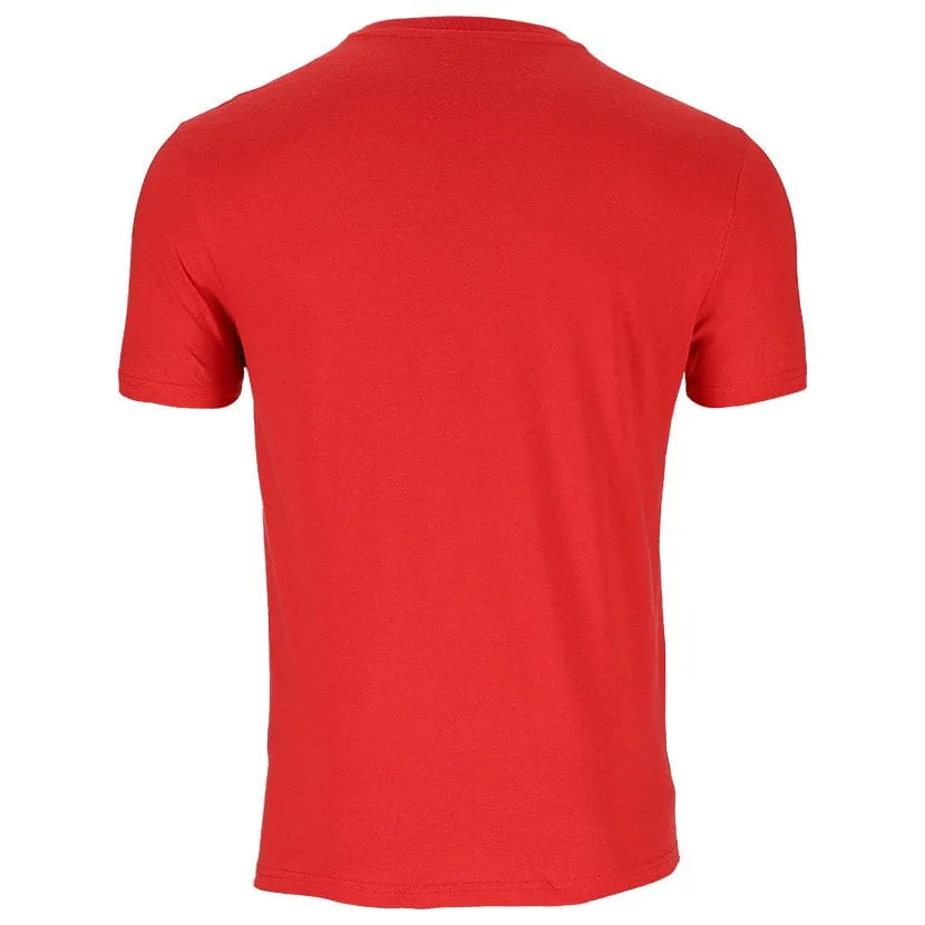 Polo Mens Equestrian Tee Red