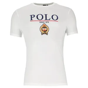 Polo Mens Equestrian Tee White