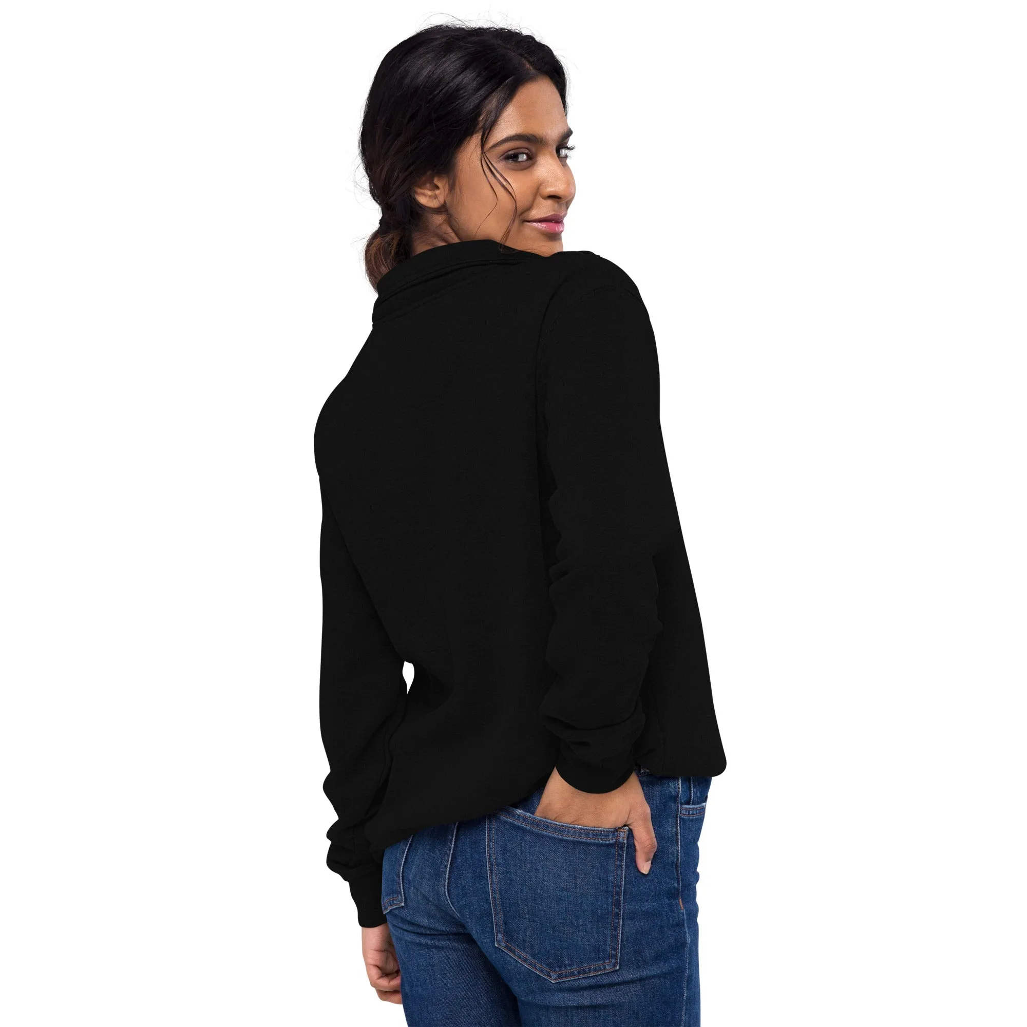 Pool Girl Embroidered Unisex Fleece Pullover