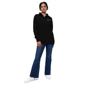 Pool Girl Embroidered Unisex Fleece Pullover