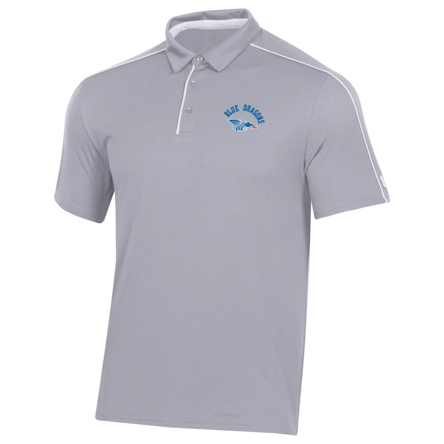 Power Dragon Gameday Tech Gray Polo