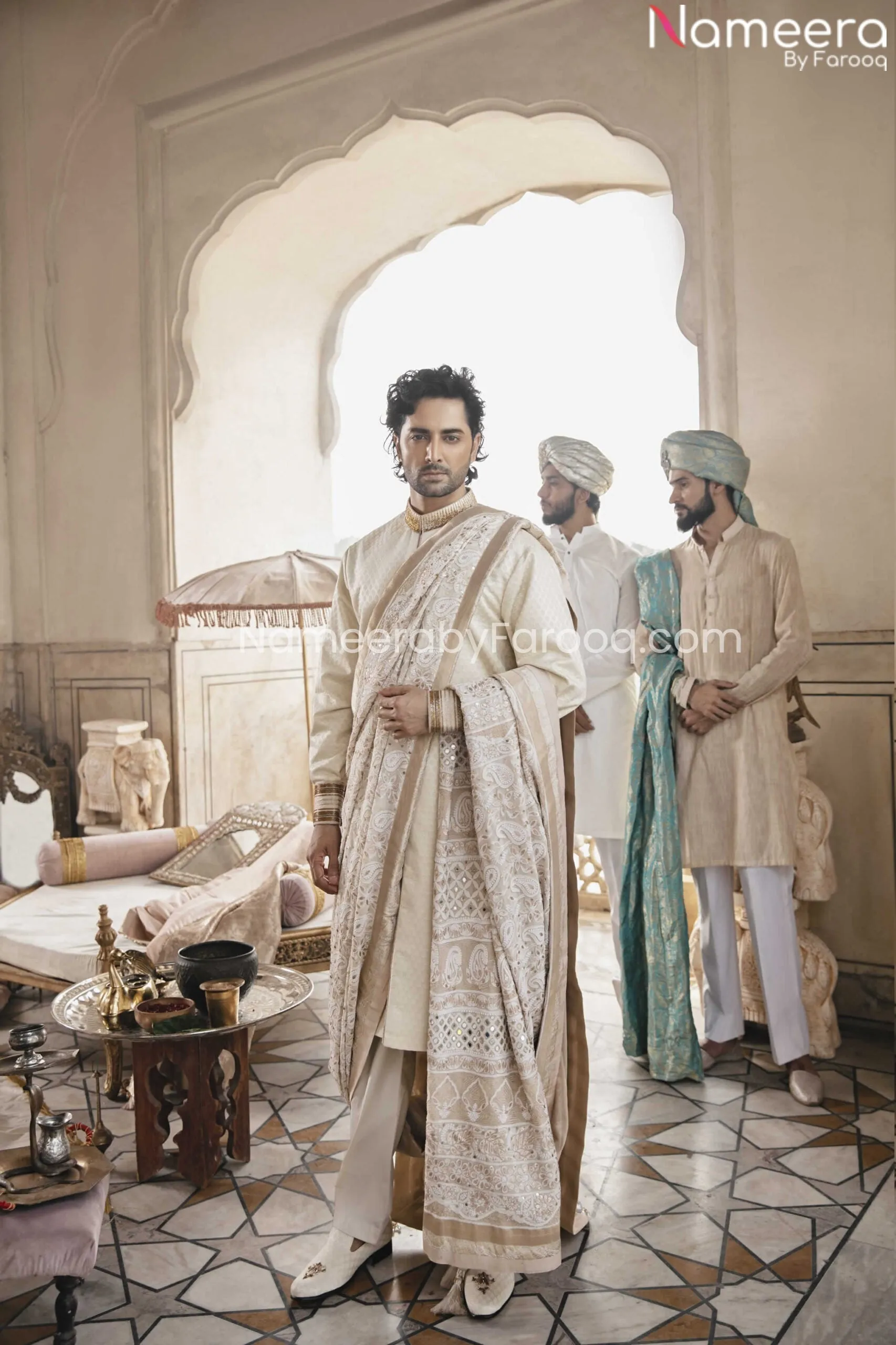 Premium Designer Men's Wedding Sherwani Dress #GN15