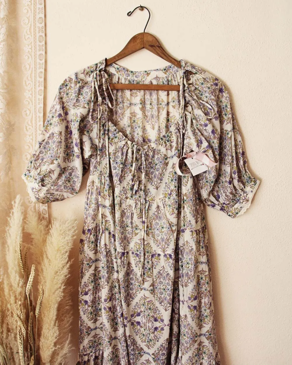 Provence Cotton Maxi Dress