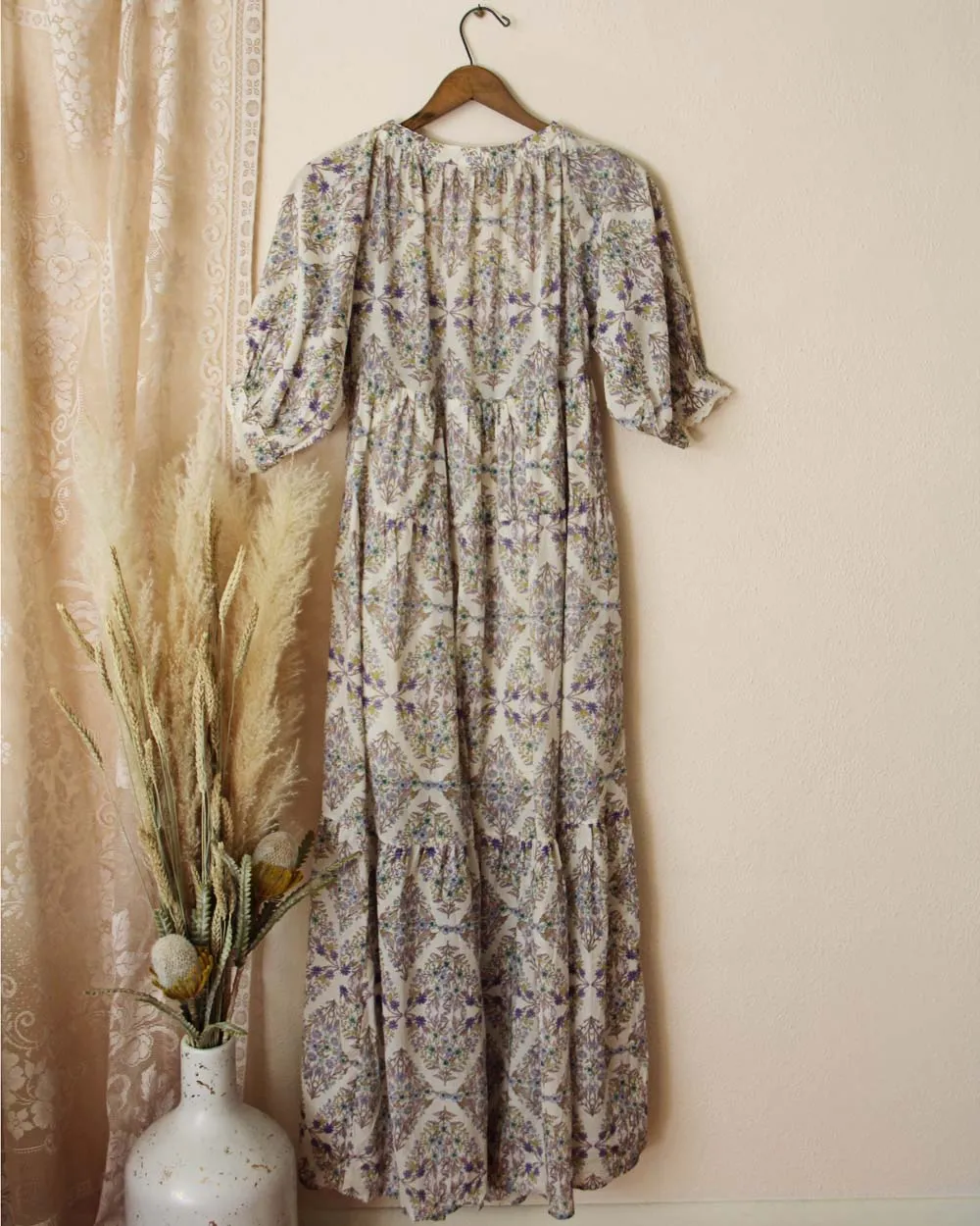 Provence Cotton Maxi Dress