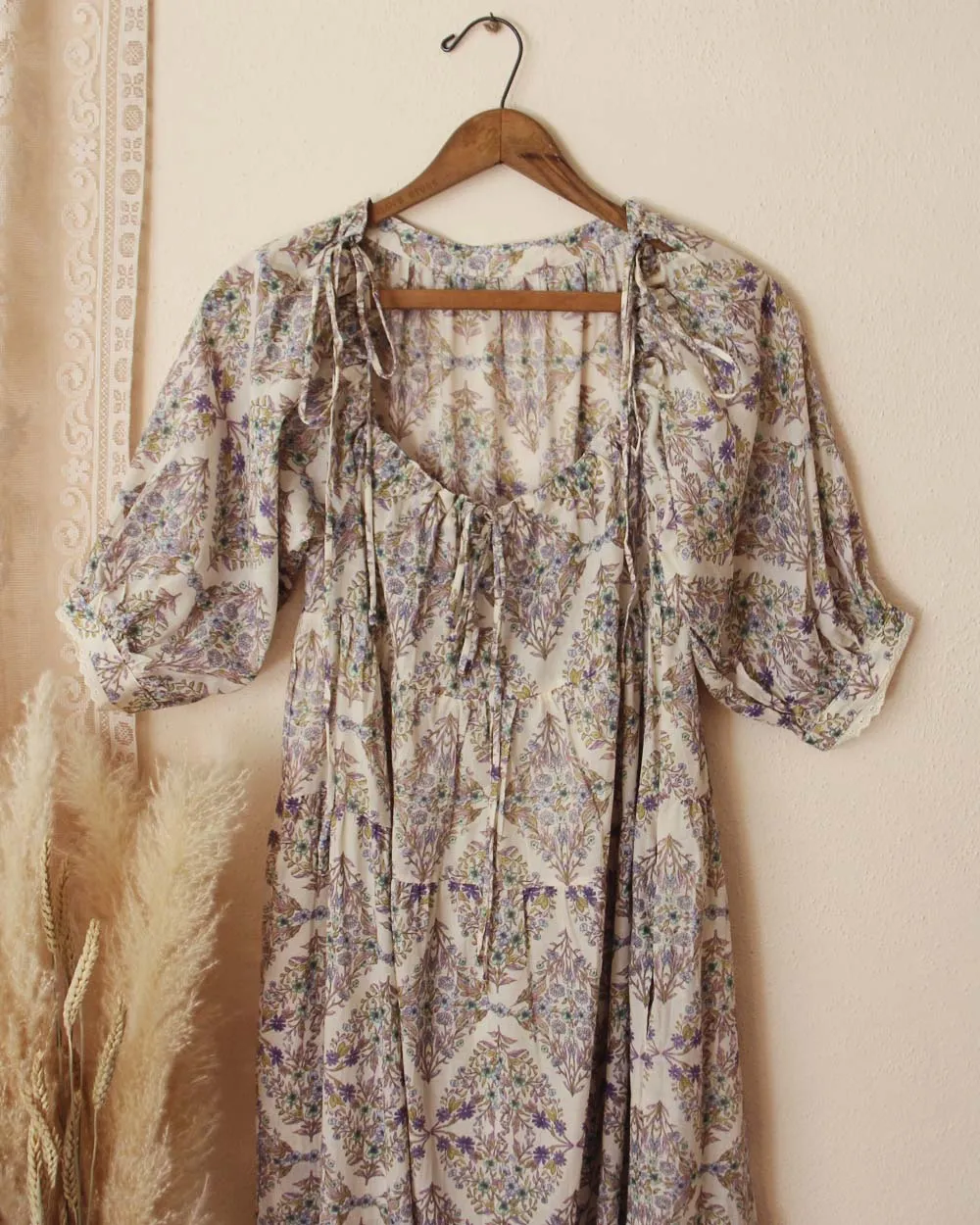 Provence Cotton Maxi Dress