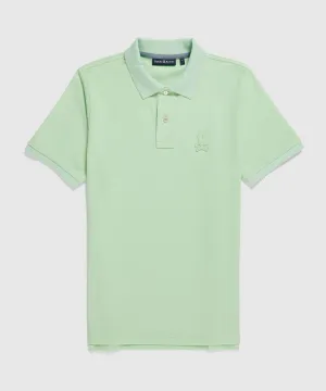 Psycho Bunny Damon Pique Polo - Patina Green