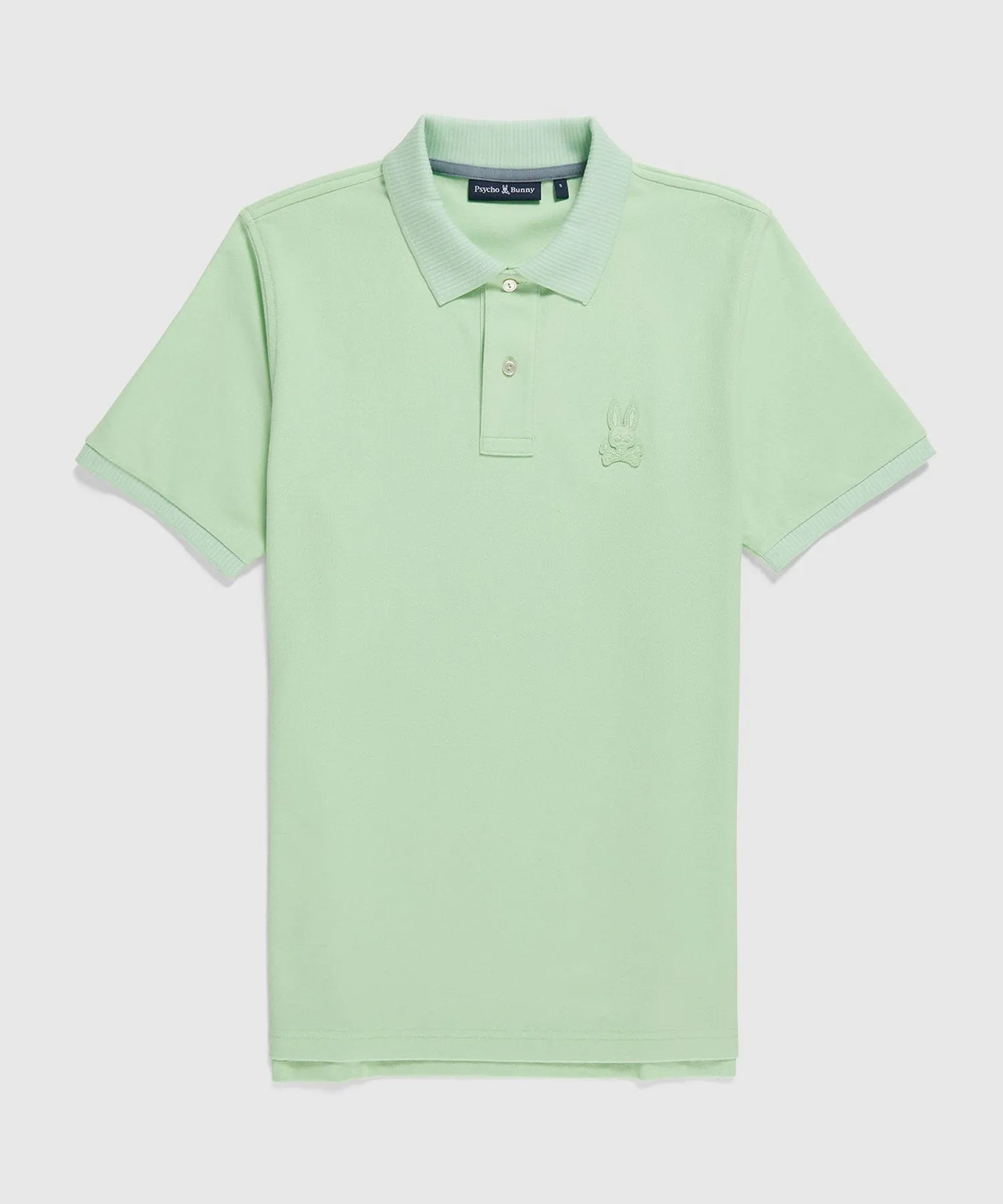 Psycho Bunny Damon Pique Polo - Patina Green