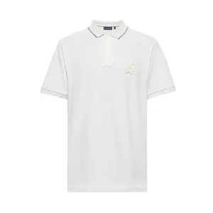 Psycho Bunny Men's El Dorado Polo - Ecru Heather
