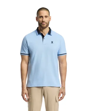 Psycho Bunny Men's Newman Polo - Serenity