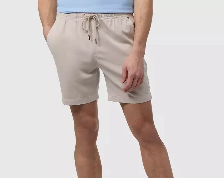 Psycho Bunny Willis Stretch Tencel Short Pearl B6R239Y1WB-052
