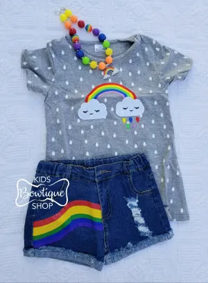 Rainbow Delights Short Set