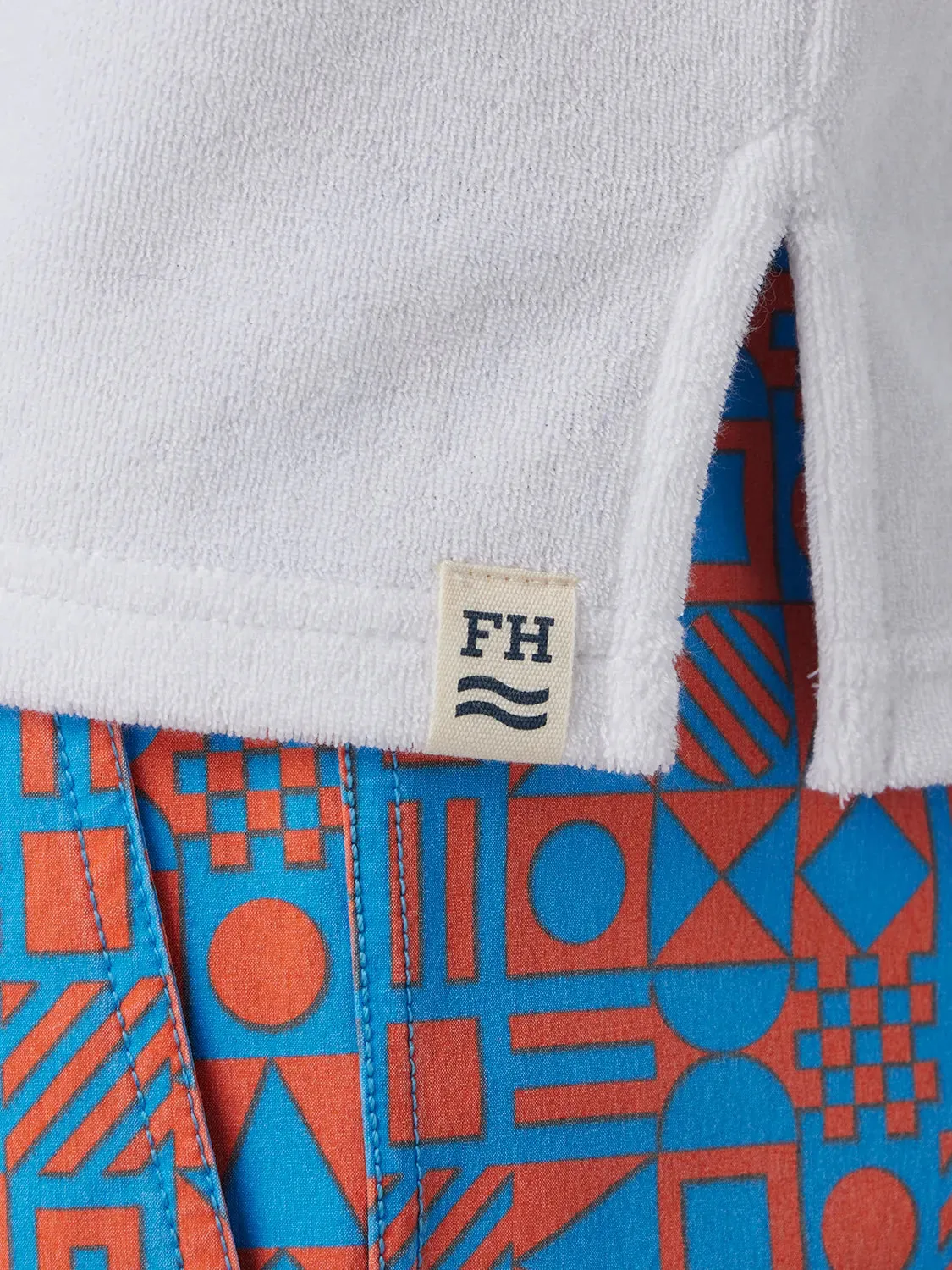 Ravello Terry Polo | White