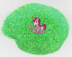 Razzle Dazzle Appletini Glitter- Cosmetic Craft Glitter for Epoxy Resin, Nail Sequins Iridescent Flakes, Body, Face, Hair, Glitter Slime Making, Decoration Wedding Cards