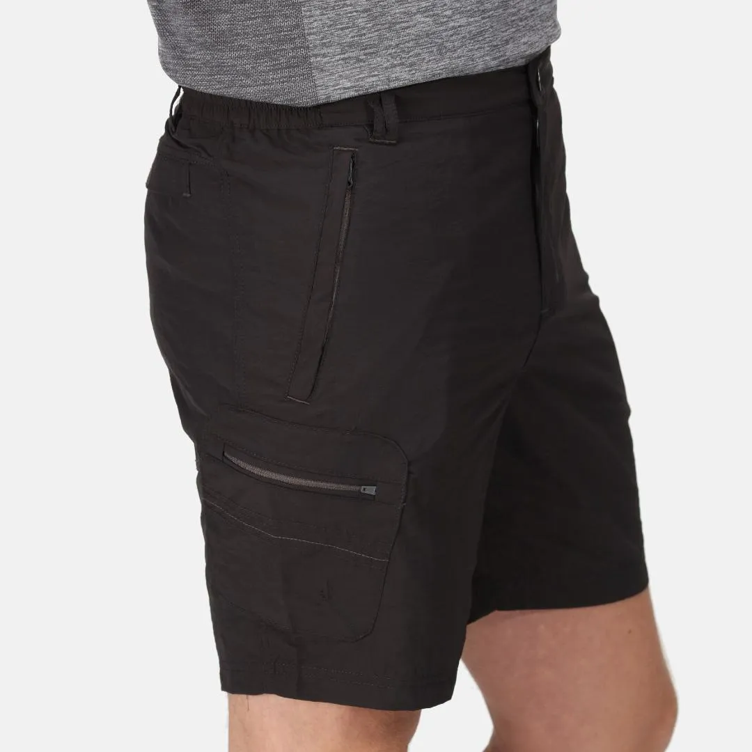 Regatta Men's Leesville II Multi Pocket Walking Shorts - Ash