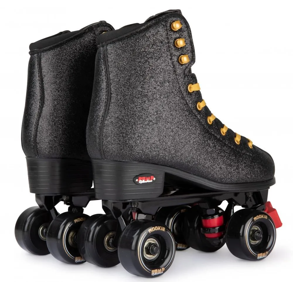 Rookie Quad Skate Rollerskates BUMP Rollerdisco - Black