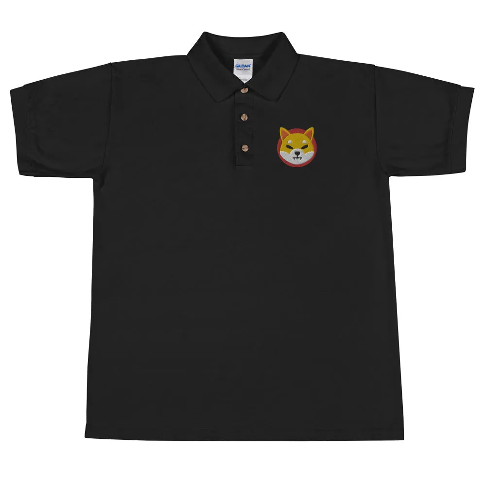 Shiba Embroidered Polo Shirt