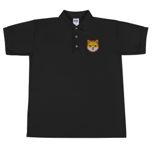 Shiba Embroidered Polo Shirt