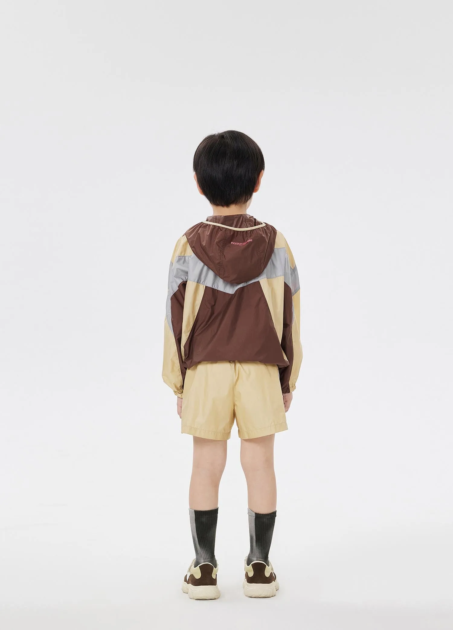 Shorts / jnby by JNBY Elasticated Waist Contrast Color Shorts
