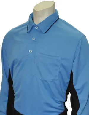 Smitty MLB Long Sleeve Umpire Shirt - Columbia