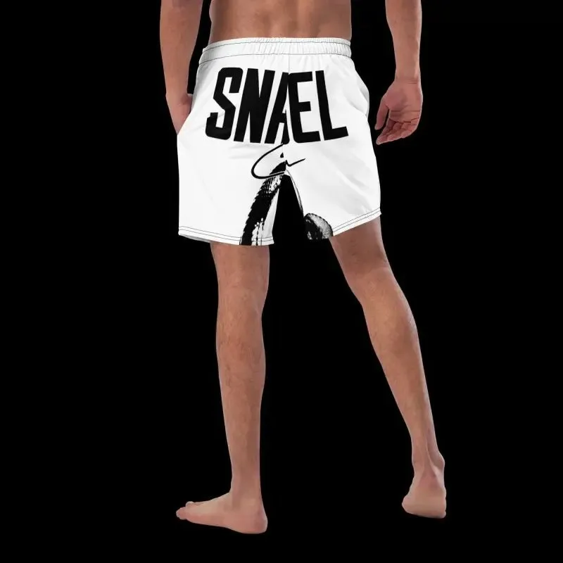Snake Men's Swim Trunks - Quick-Dry, UPF 50 , 4-Way Stretch, Mesh Pockets