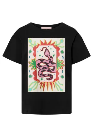 Spirit Snake T-shirt - Black