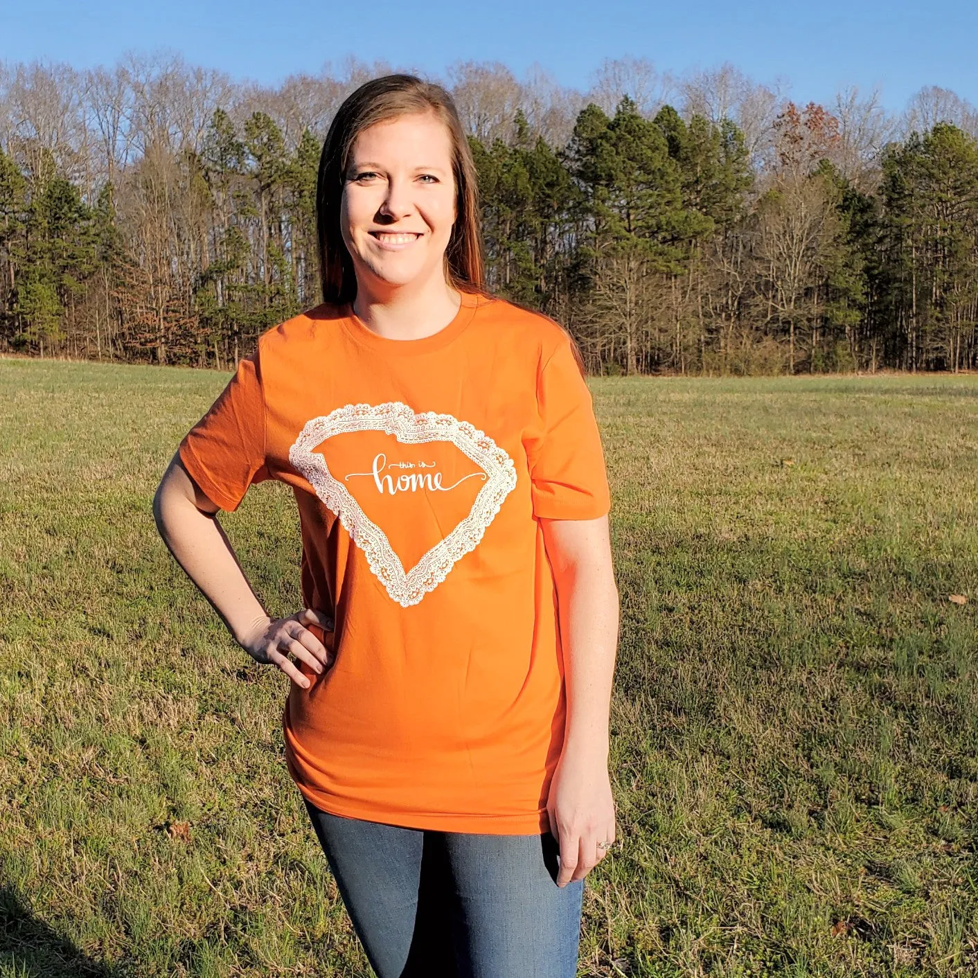 State of Lace - SC "Clemson" Crew