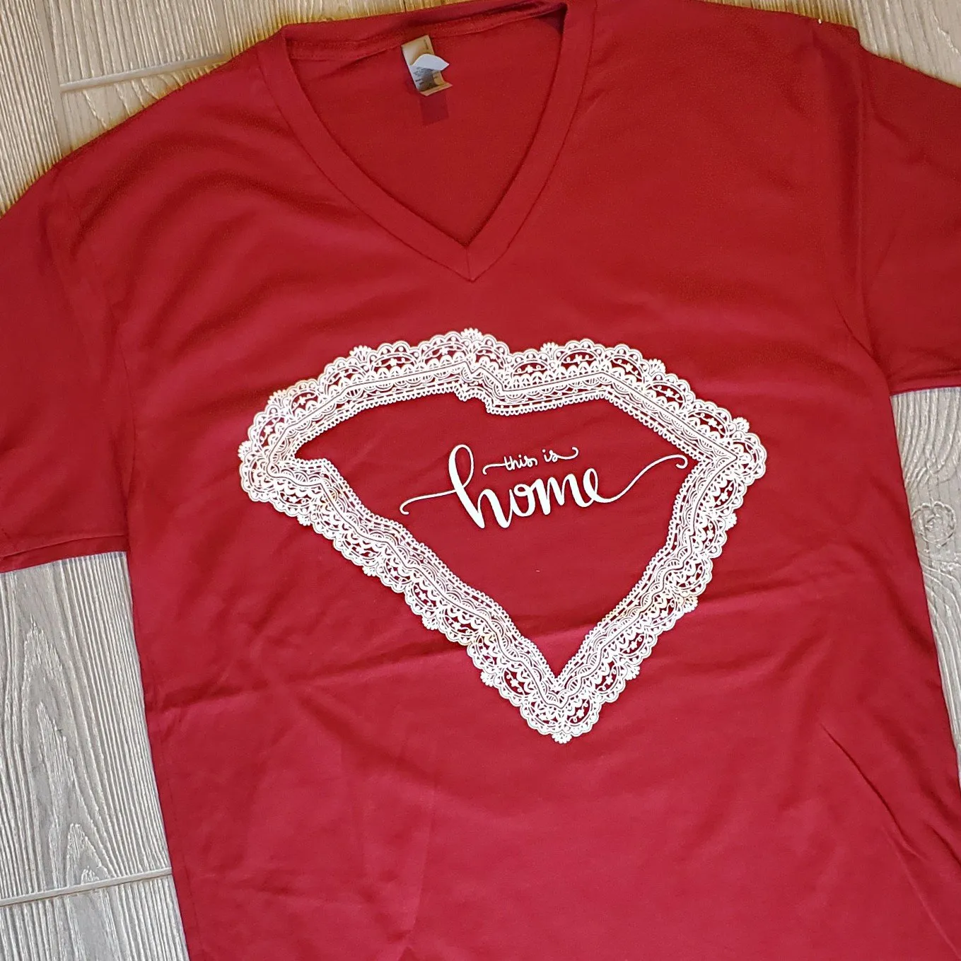 State of Lace - SC "USC" V-Neck