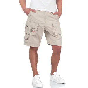 Surplus Mens Trooper Shorts Off White