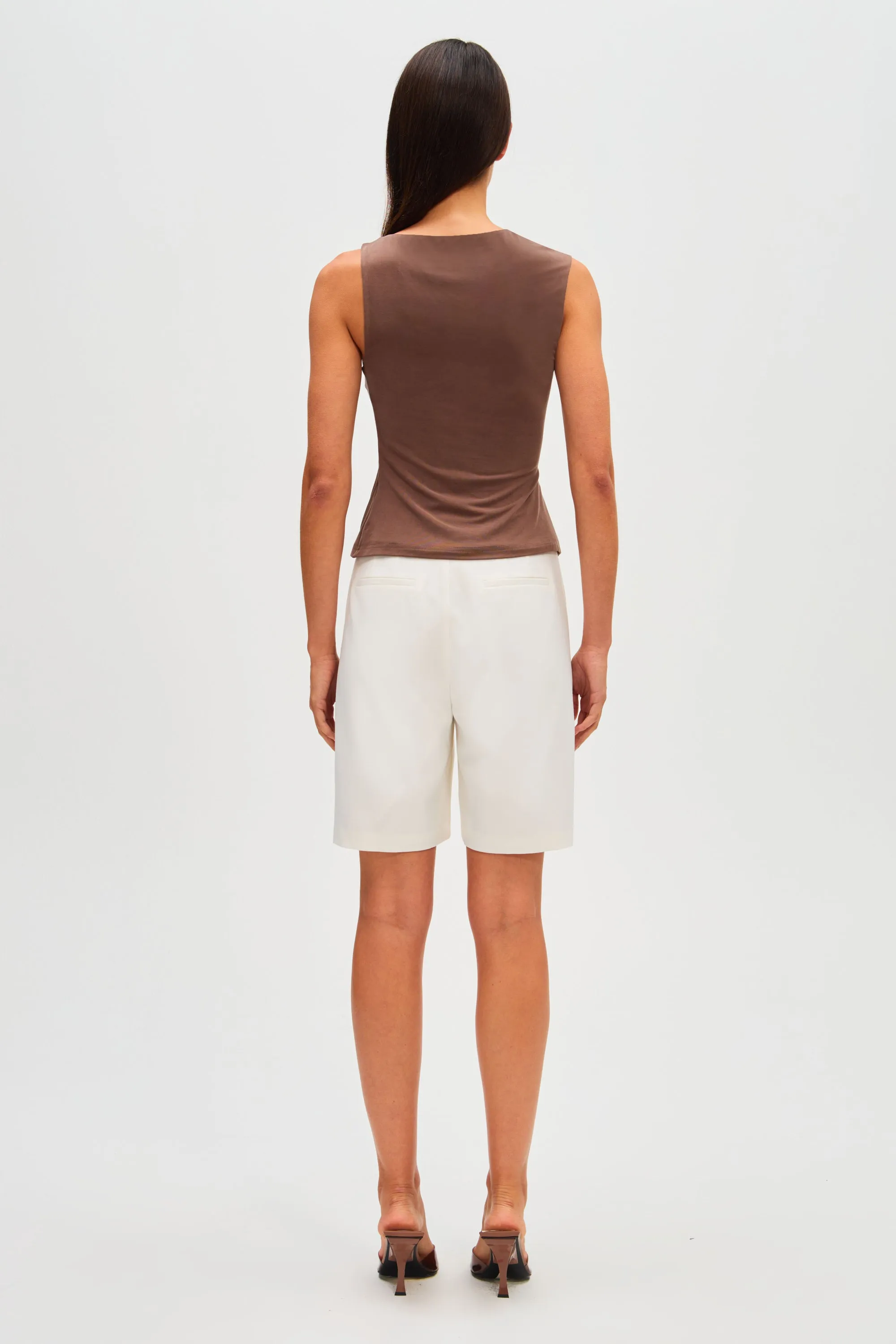 THE 'JOSIE' CUPRO TOP