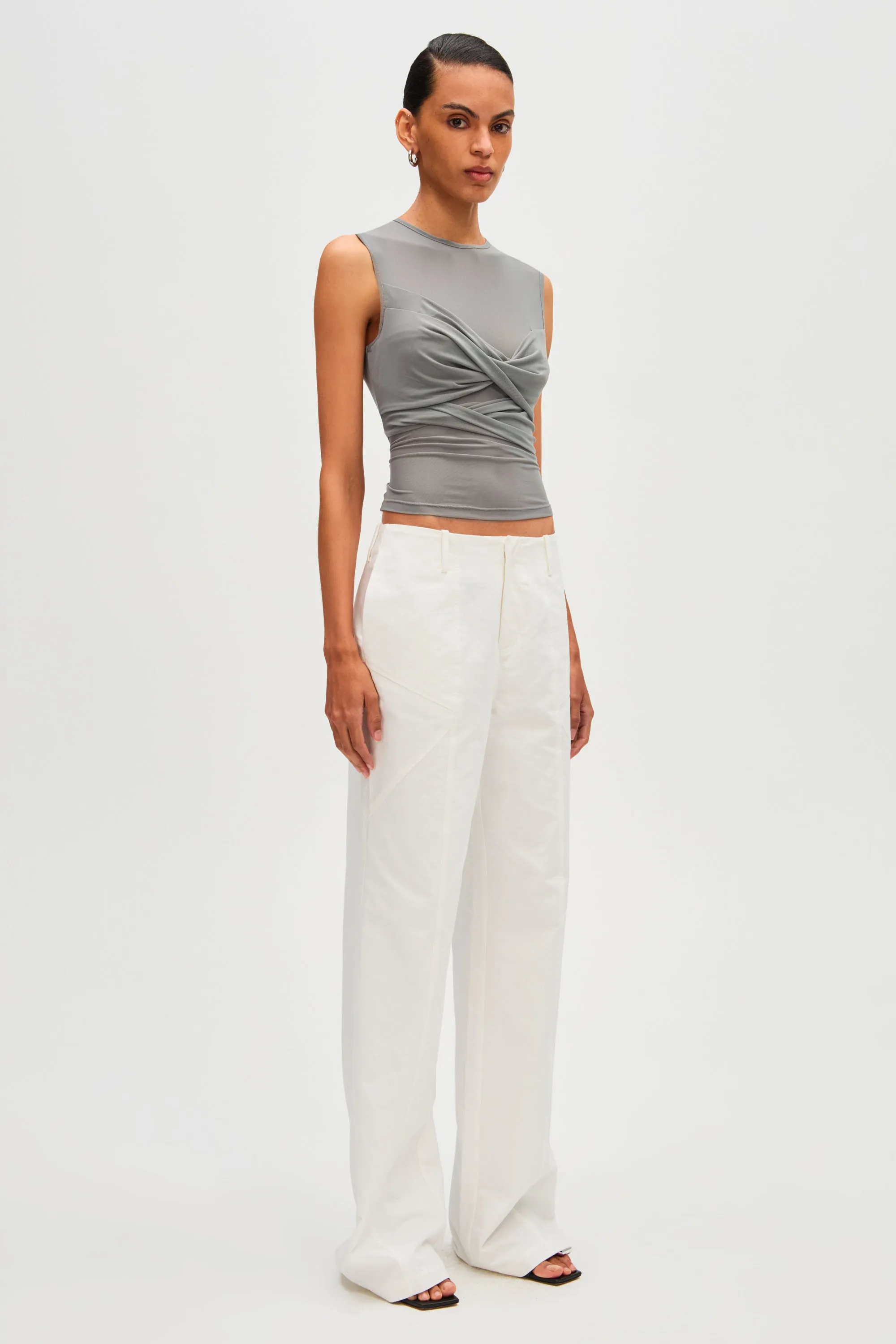 THE 'ZOEY' MESH TOP