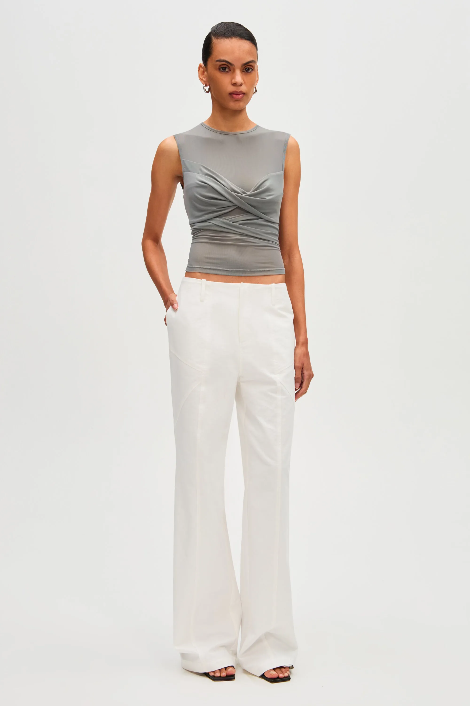 THE 'ZOEY' MESH TOP
