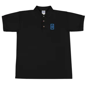 Theta Embroidered Polo Shirt