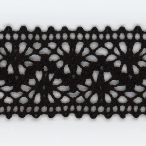 Torchon Lace #50 Black