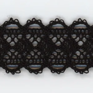 Torchon Lace #50 Black
