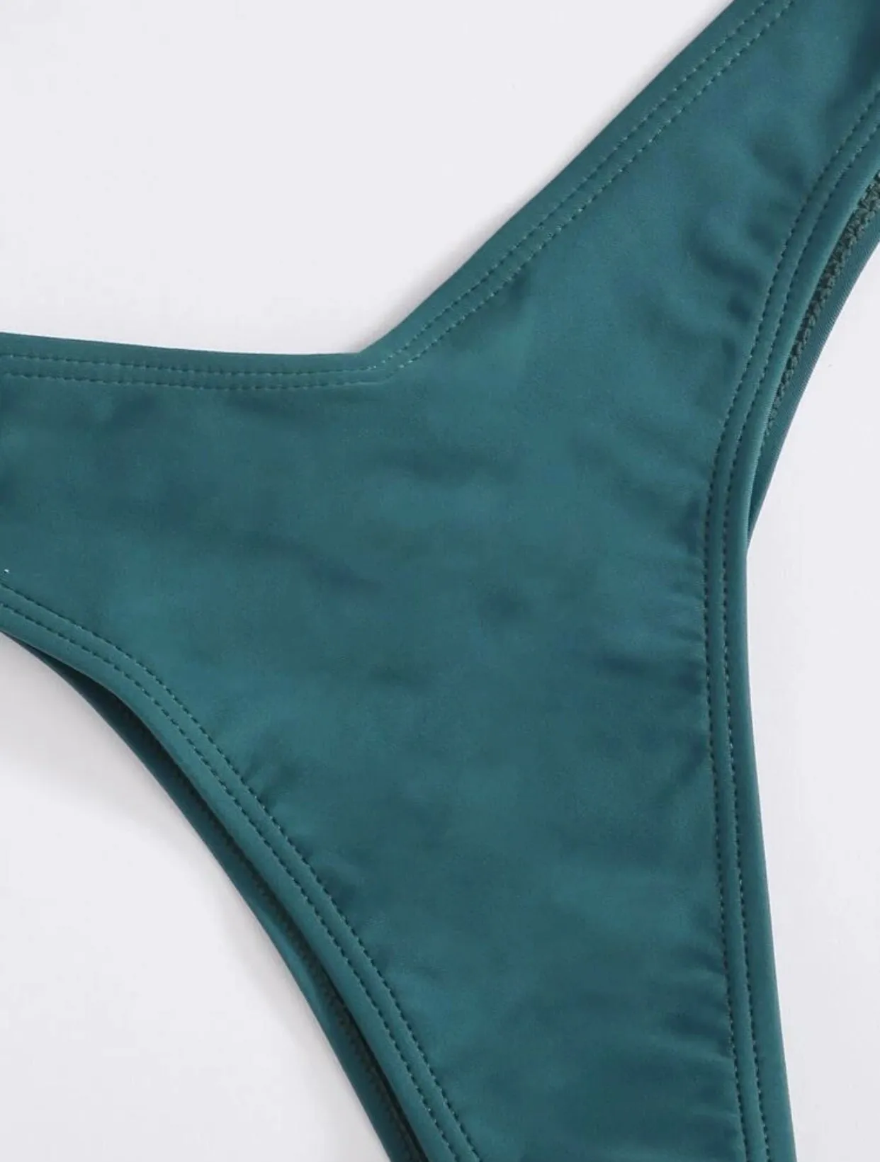 Underwire high leg bikini swimsuit