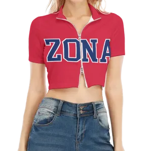University of Arizona Zip Up Tee