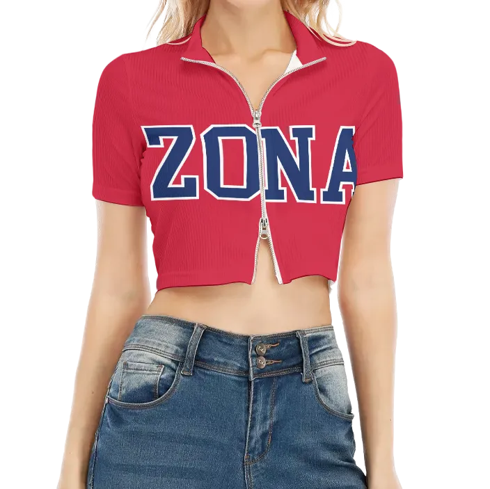University of Arizona Zip Up Tee