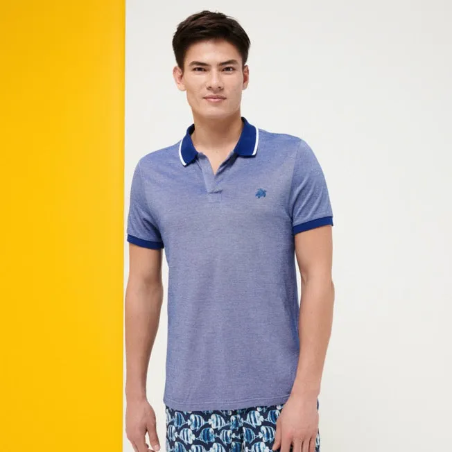 VILEBREQUIN Men Changing Cotton Pique Polo Shirt Solid